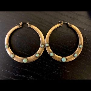 Lucky Brand Hoop Earrings